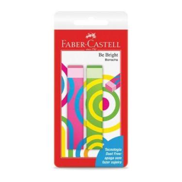 Imagem de Borracha Be Bright SM/BEBRIGHT/582257 com 2 unidades - Faber-Castell