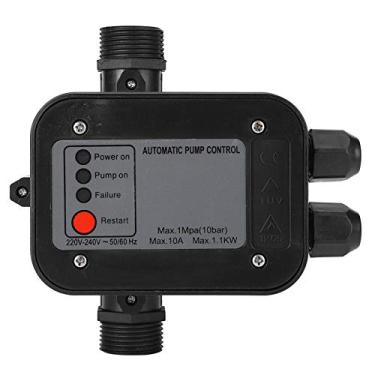 Imagem de 220v controle automático bomba autoescorvante pressostato bomba de água pressostato de fluxo de água controlador automático eletrônico (pressão ajustável)