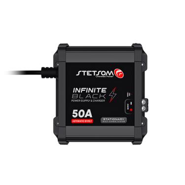 Imagem de Fonte automotiva carregador digital infinite black stetsom 50 a amperes 