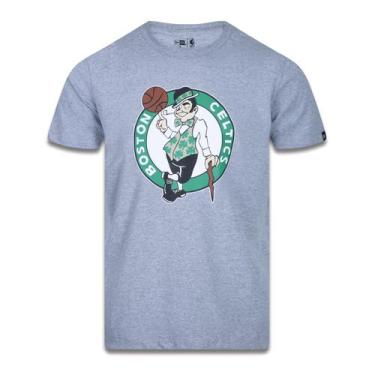 Imagem de Camiseta New Era Plus Size Manga Curta Nba Boston Celtics Core