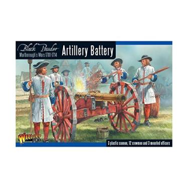 Imagem de Black Powder Marlborough's War Artillery Battery Military Table Top Wargaming Plastic Model Kit 302015006
