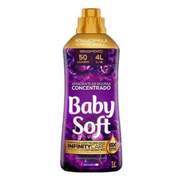 Imagem de Amaciante Concentrado Baby Soft Inspiração Fascinante 1l - Rende 50 La