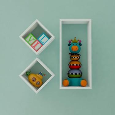 Imagem de Nicho Kit C/ 3 Peças Organização E Decoração Quarto, Cozinha, Sala, Ba