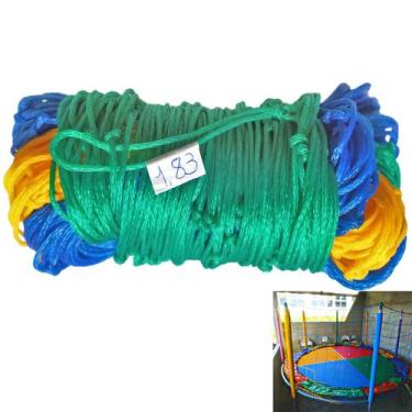 Imagem de Rede de Proteção P/Cama Elástica 1,83 Super Resistente Nylon - RRS MIX