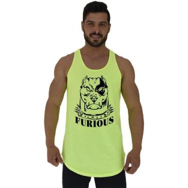 Imagem de Regata Longline Estampada Masculina MXD Conceito Pitbull Pirata, Amare