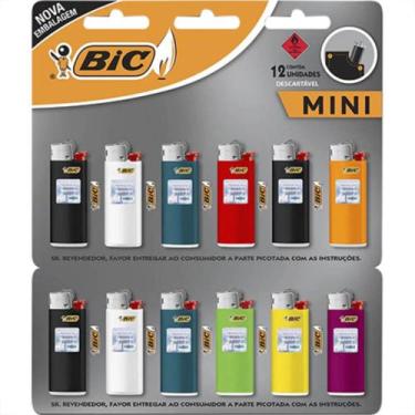 Imagem de Isqueiro Gas Desc.Mini Bic - Kit C/12 Unidades - DURACELL