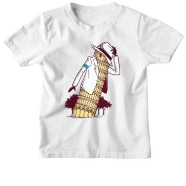 Imagem de Camiseta Infantil Torre Pizza Jackson Smooth Criminal - Alearts, 8