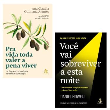 Imagem de Kit 2 livros, Pra Vida Toda Valer a Pena Viver + Você Vai Sobreviver a