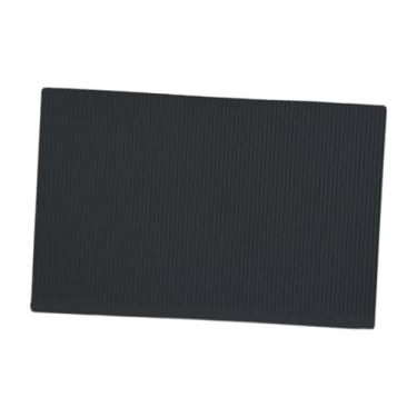 Imagem de WeiLaiKeQi Fridge Liner Non Slip Cuttable Lavável Acessórios de cozinha Multi -uso de gaveta de cozinha à prova d'água armário de revestimento e tapete da, Preto