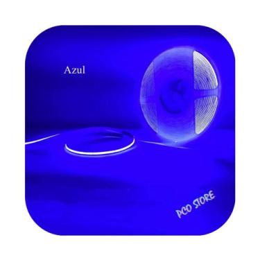 Imagem de Fita De Led Cob 12v 5m Ip20 320 Led/m 14w/m Azul - PCO