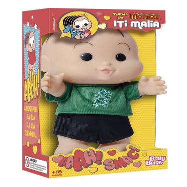Imagem de Boneco turma da monica iti malia cebolinha