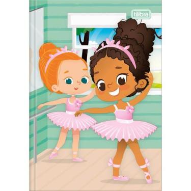 Imagem de Caderno Brochura Capa Dura 1/4(pequeno) Sapeca Feminino 48 Folhas (Pac