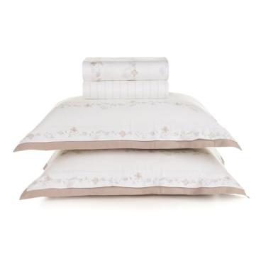 Imagem de Karsten Jogo de Cama Casal 300 Fios 100% Algodão Martina