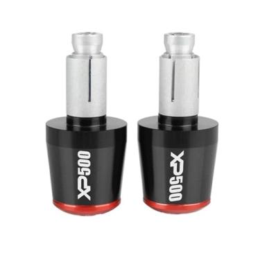 Imagem de Extremidades de manoplas de guidão de motocicleta, tampas de extremidade de manoplas, acessórios deslizantes de peso para Tmax 530 T-max DX SX 2012-2019 Tmax 500 XP500 2010-UP