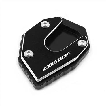 Imagem de Acessórios para motocicletas Placa de extensão para descanso lateral, placa ampliadora, suporte para descanso lateral, para CB650F CBR650F CB500F CB500X NC700D