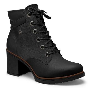 Imagem de Coturno Couro Dakota D0391 Feminino - Preto