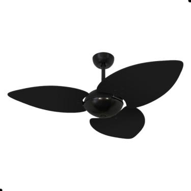 Imagem de Ventilador de Teto Dormamu Nero Office 3 Pás Preto 127V com Controle