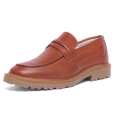 Imagem de Sapato Casual Masculino Couro Tratorado DIfranca - 22003 - Castor - Mr