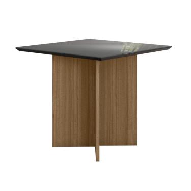 Imagem de Mesa de Jantar 4 Lugares Napoles Carvalho Grafite