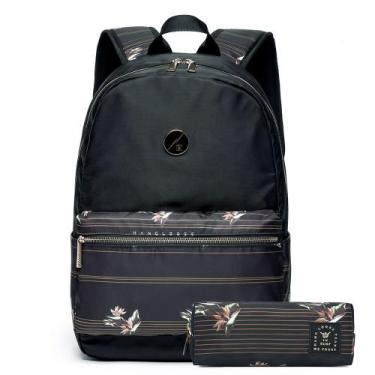 Imagem de Mochila Feminino Hang Loose Estojo Waki Original Azul, U