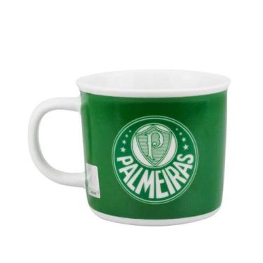 Imagem de Caneca Porcelana 350Ml - Palmeiras - Mileno