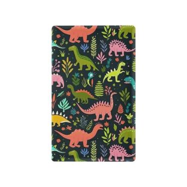 Imagem de SEHANY Capa de placa de parede com interruptor de luz engraçada de dinossauro, tamanho padrão e à prova de calor, placas decorativas para decoração de escritório doméstico (11,5 cm x 7 cm)