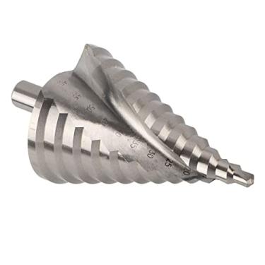 Imagem de Hyuduo Greante Espiral de Etapa de Broca Rolamento de Aço Furato de Enrolamento Ferramenta de Onda Dupla Ideal para Placas de Aço Inoxidável Manutenção Em Casa 6-60mm