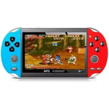 Imagem de Videogame Portatil Retrô Clássico X7 | Tela 4.8 | 10.000 Jogos | Console de Mão | Memoria Expansivel