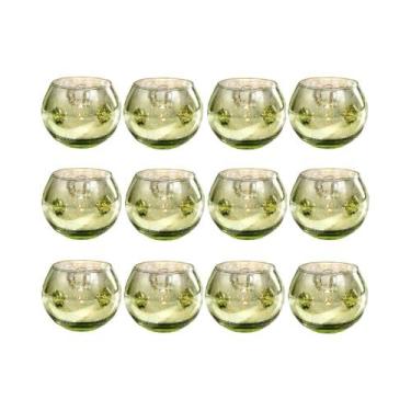 Imagem de Suportes De Velas De Vidro Variados 6 12 Peças Para Decoração De Mesa 