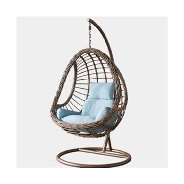 Imagem de Cadeira de vime para pendurar cadeira pendurada cadeira de balanço varanda lazer cadeira de balanço doméstica cadeira suspensa suspensa cadeira de vime
