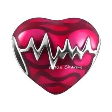 Imagem de Pingente De Estetoscópio Em Prata Esterlina 925 Para Pulseira, Joias P