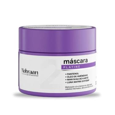 Imagem de Máscara Capilar Matizadora Nohraan 300g Platine - Nohraan Cham S
