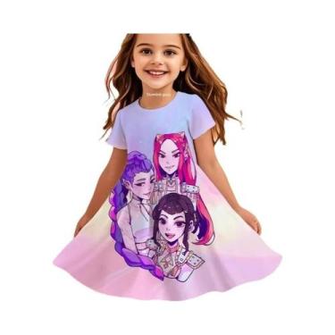 Imagem de Vestido Casual De Praia Para Meninas, Estilo Kpop, Caçadoras De Demôni