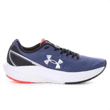 Imagem de Tênis Under Armour Charged Wing 2 Azul Marinho Laranja e Preto - Feminino-Feminino