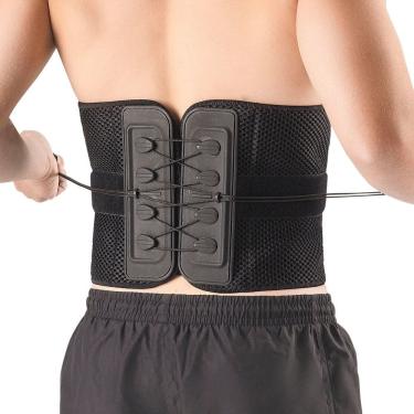 Imagem de Cinta Lombar Abdominal Hidrolight High-Tech para Correção Postural com Regulagem de Compressão e Sistema de Ventilação