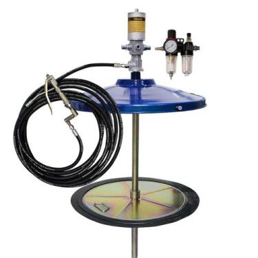 Imagem de Kit Propulsora Pneumática P/ Graxa 850 g/min P/ Tambor 200kg - Bremen