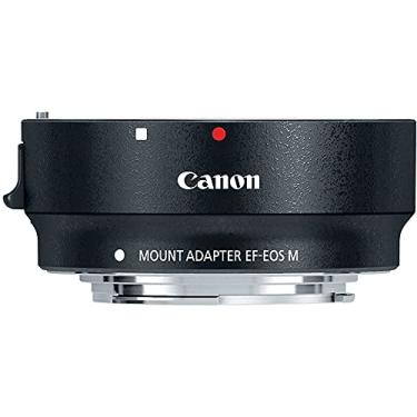 Imagem de Adaptador de Montagem Canon EF-EOS M para Lentes EF/EF-S em Câmera EOS-M