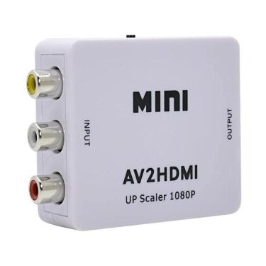 Imagem de Mini Adaptador Conversor Av Para Hdmi