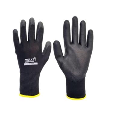 Imagem de Luva de Segurança Tatil Black Smart com Banho de PU CA 46803 - Tamanho G