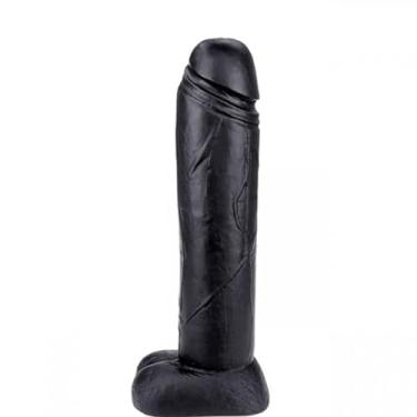 Imagem de PENIS 40X10CM COR BEGE (PRETO)
