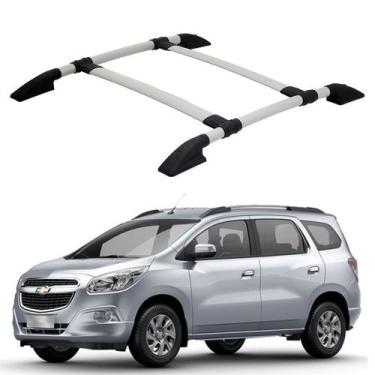 Imagem de Bagageiro spin 2012 a 2017 2018 2019 2020 prata - SOLAR