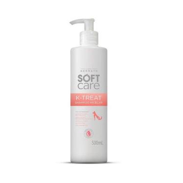Imagem de Shampoo Soft Care K-Treat Micelar para Cães e Gatos - 500ml - Pet Soci