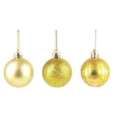 Imagem de Bola De Natal Cristal 7 Cm 5 Unidades - ART CHRISTMAS
