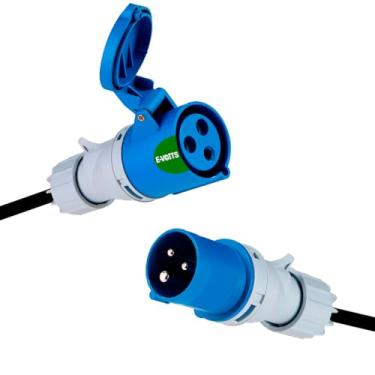 Imagem de Extensão 16a p Carregador Carro Elétrico 5m GM