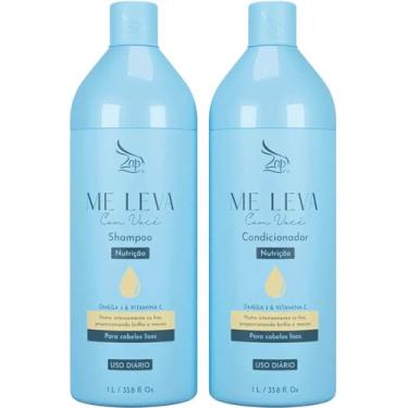 Imagem de Zap Me Leva Com Você - Kit Nutrição Ômega 3 e Vitamina C Litro Duo (2 Produtos)
