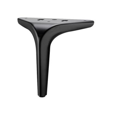 Imagem de TV cabinet feet, sofa feet, coffee table support legs, furniture heightening pads, cabinet feet（4ps）(Black,18.3 * 12cm/7.2 * 4.7in)