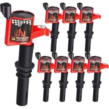 Imagem de Bobinas de ignição BANG4BUCK DG511/DG500 para Ford F150 5.4L 2004-2008 3.0L até 15% mais energiaB4B BANG 4 BUCK DG511 Coils Pack BB-10202025A
