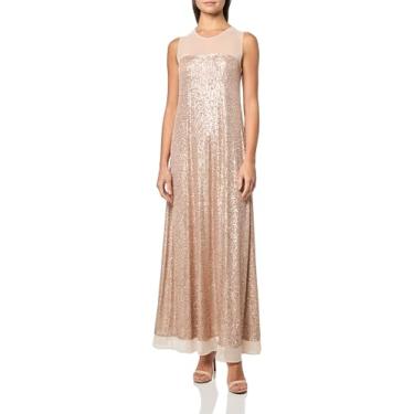 Imagem de Norma Kamali Vestido longo feminino sem mangas com malha, Bebês, G