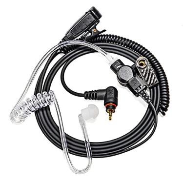 Imagem de TWAYRDIO Fone de ouvido Walkie Talkie com microfone para Motorola SL300, fone de ouvido de vigilância com microfone e PTT para Motorola MOTOTRBO SL3500e SL7550e SL7000 SL7000e rádio bidirecional