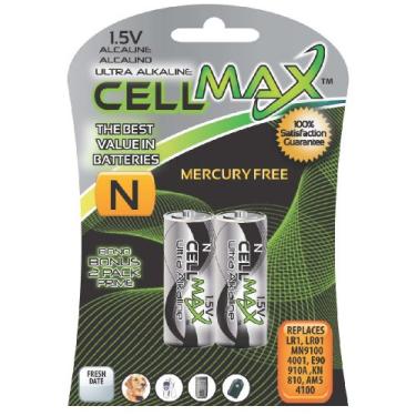 Imagem de Cell Max Longa Duração N Super Alcalina Blister de 2 (CM-LR1-BP2)